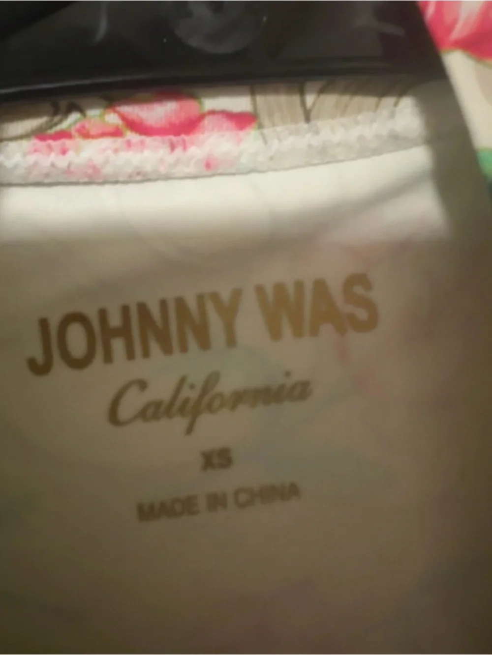 Johnny Was holly printed 1/2 zip surf shift CSW5220-J size XS boho beach - Picture 4 of 7